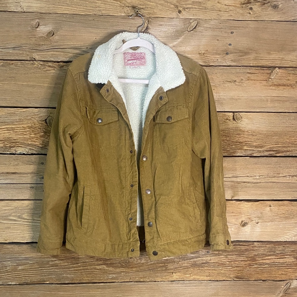 Brooklyn Cloth Brown Sherpa Jacket